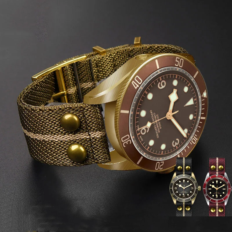 Nato Strap Nylon - Cinturino per orologio retrò in nylon