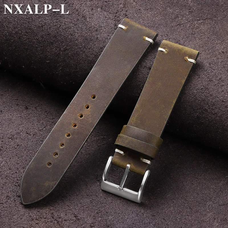 Nato Strap Nylon - Cinturino per orologio vintage in pelle