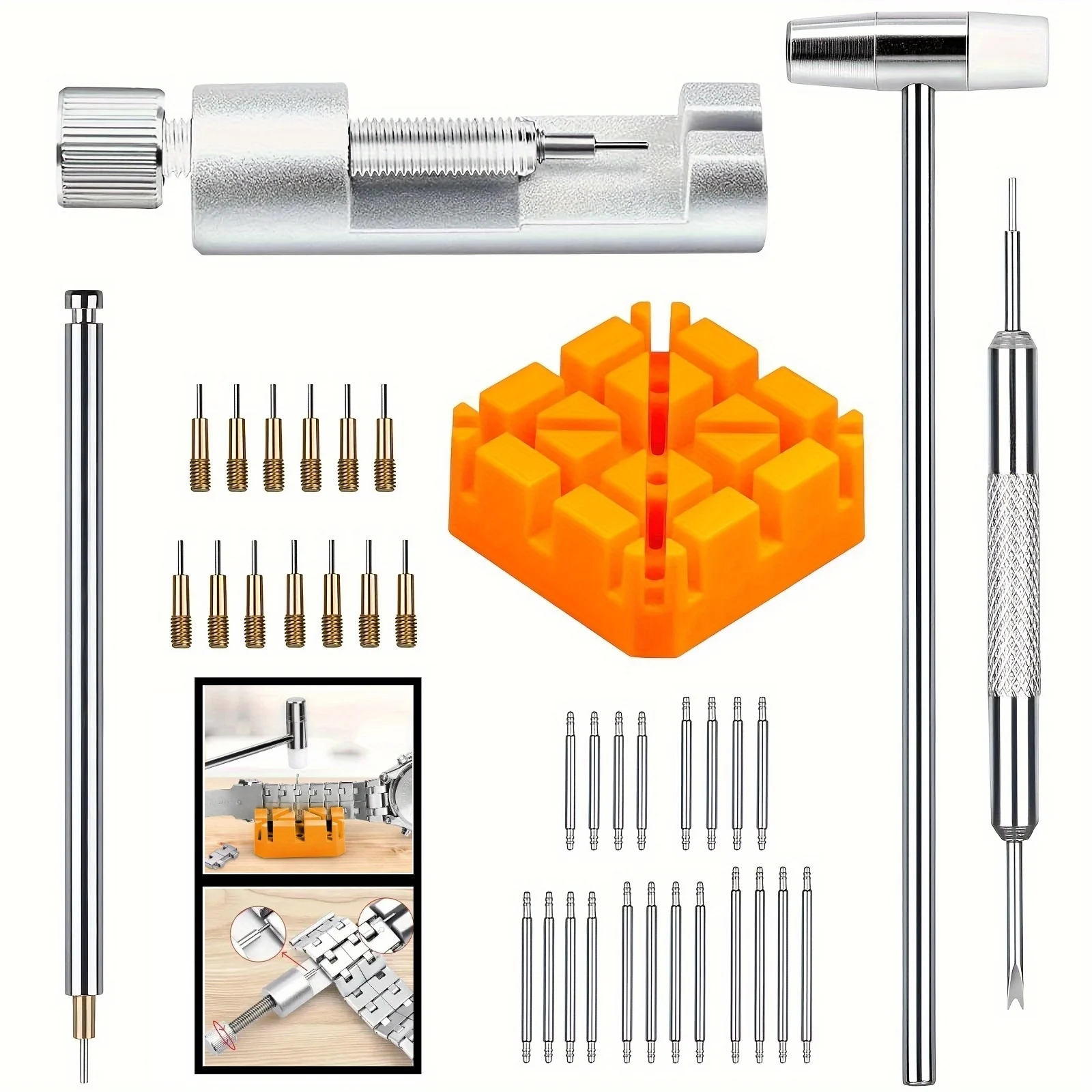 Spring Bar Tool Set - 41 pezzi/set Link per orologio, kit