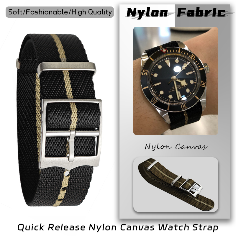 Nato Strap Nylon - Cinturino per orologio in nylon 20mm