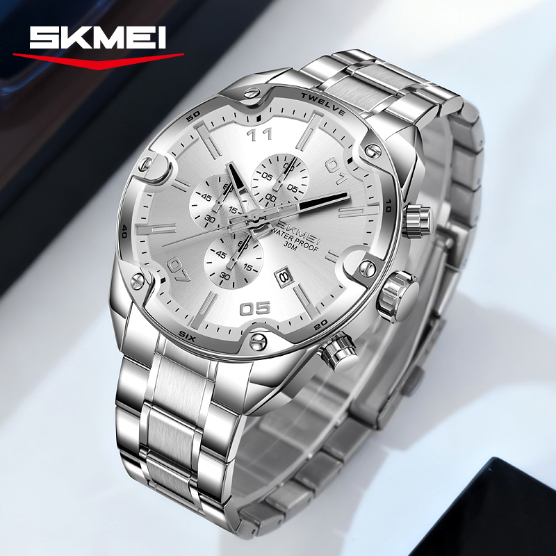 SKMEI 9387 Orologio da uomo al - Suede Strap Watch recensione e prezzo