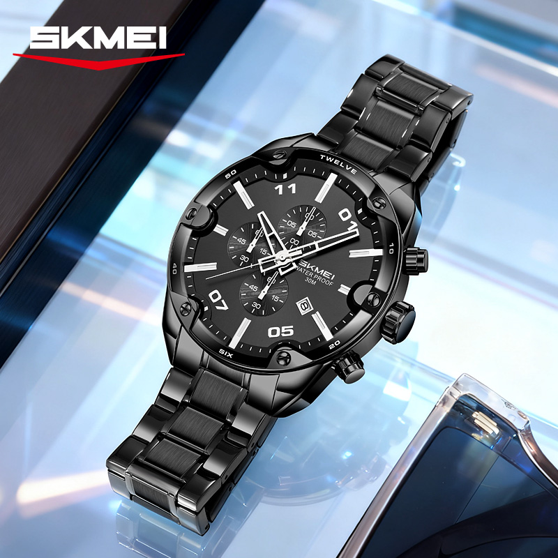 SKMEI 9387 Orologio da uomo al - Suede Strap Watch recensione e prezzo