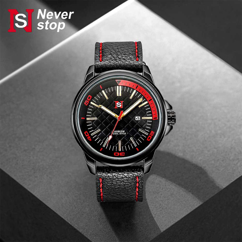 NS Orologio da uomo semplice e - Suede Strap Watch recensione e prezzo