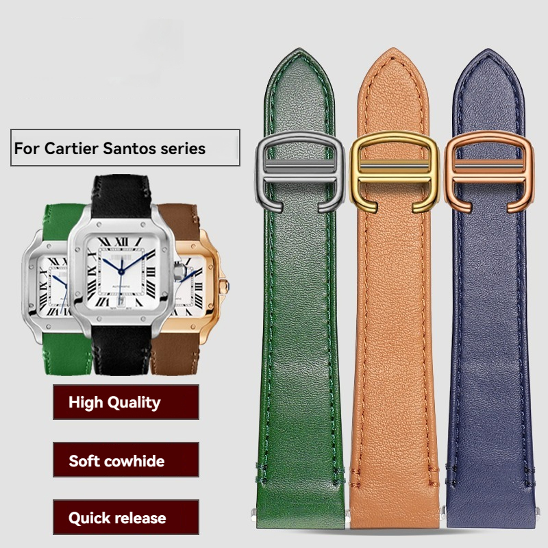 Cinturino in pelle da 19mm 21m - Cartier Watch Santos recensione e prezzo
