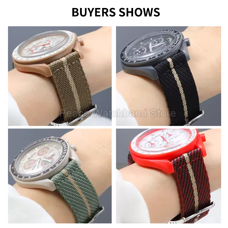 20 22mm Bracciale in nylon kak - Nato Strap Nylon recensione e prezzo
